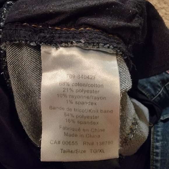 Thyme maternity jeans XL - Picture 4 of 7